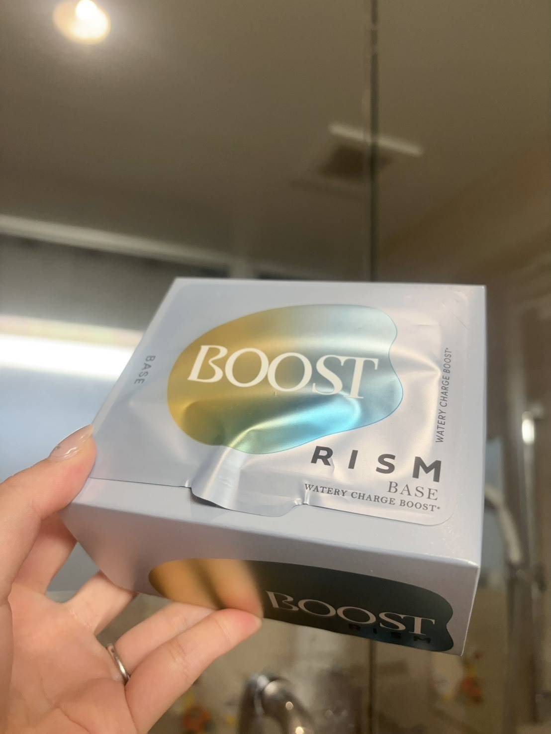 RISM ベース ウォータリーチャージブースト デイリーケアマスク クール