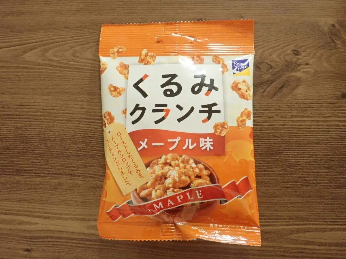 ダイソー:Fortune くるみクランチ メープル味