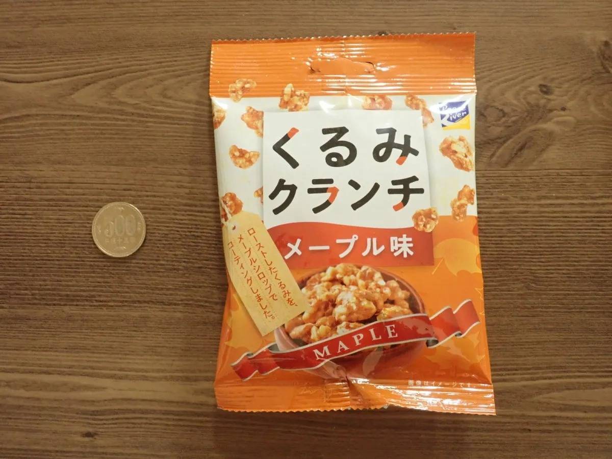 ダイソー:Fortune くるみクランチ メープル味