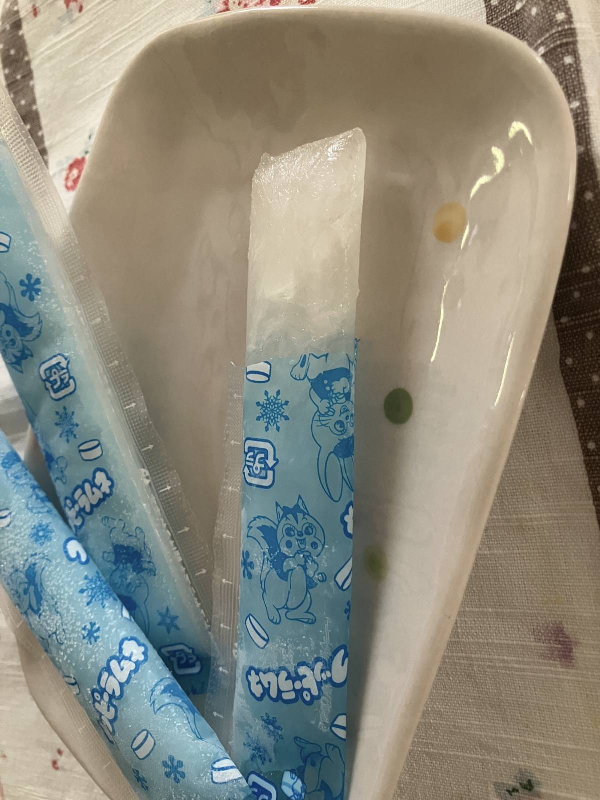 ダイソー:ニッコー 凍らせて食べる クッピーラムネスティックシャーベット