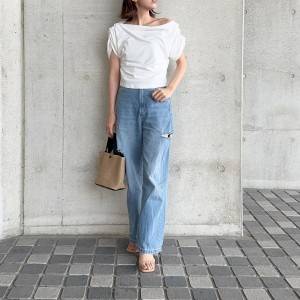 【2026年8月】デニムパンツはこう着て……！いい女見えする真夏コーデ5選