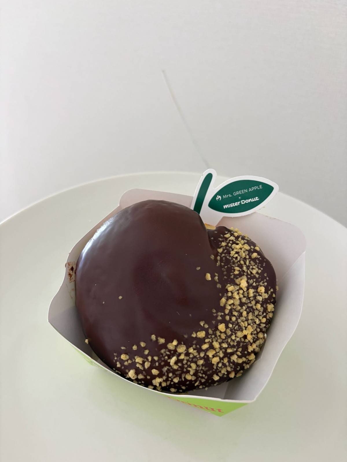 Mrs. GREEN APPLEコラボのミスドのドーナツ