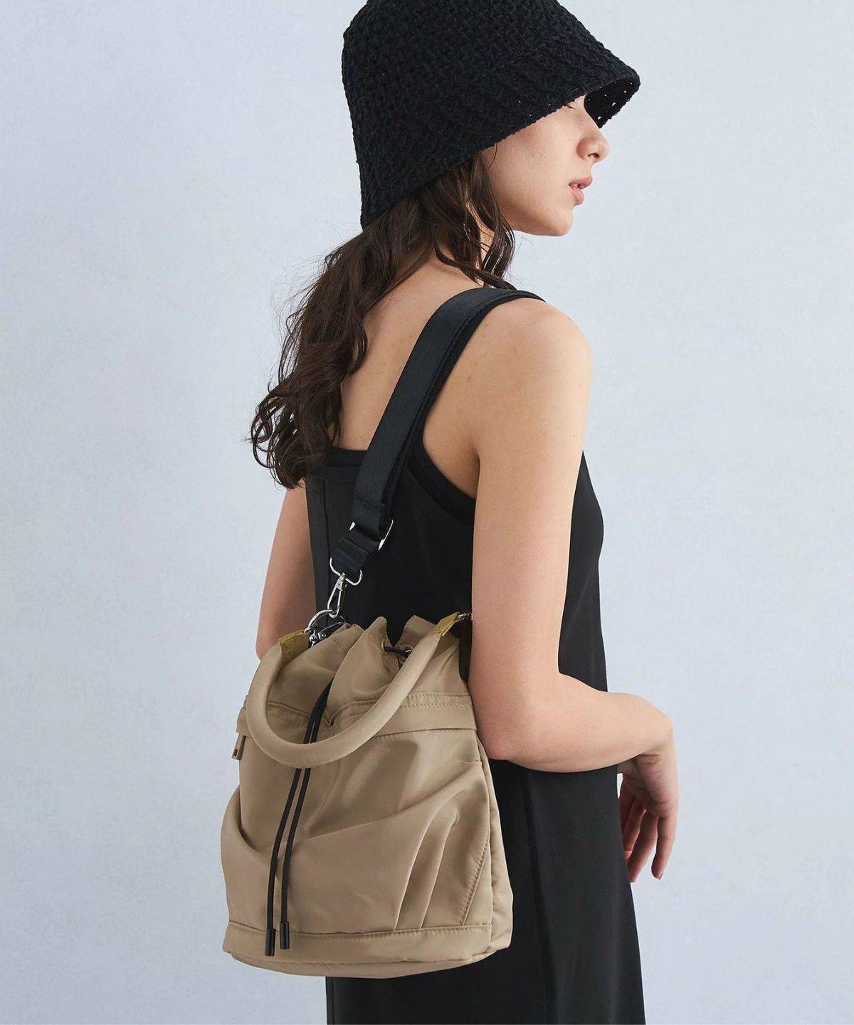 UNITED ARROWS green label relaxing ハッスイ ポケットドロスト バッグ