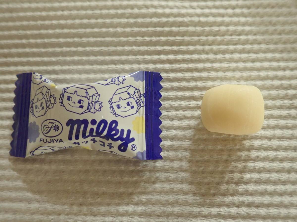 ダイソー:不二家 カッチコチミルキー袋 32g