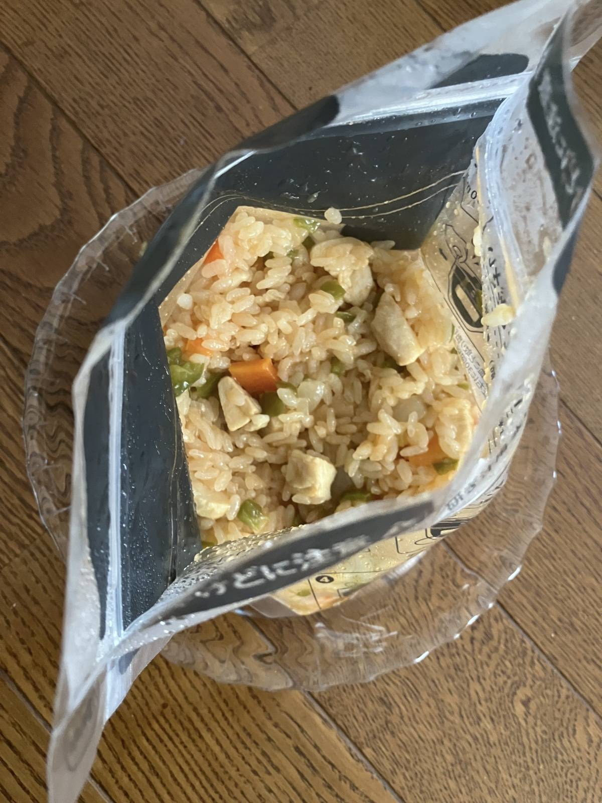 セリア：レンジで炊飯バッグ