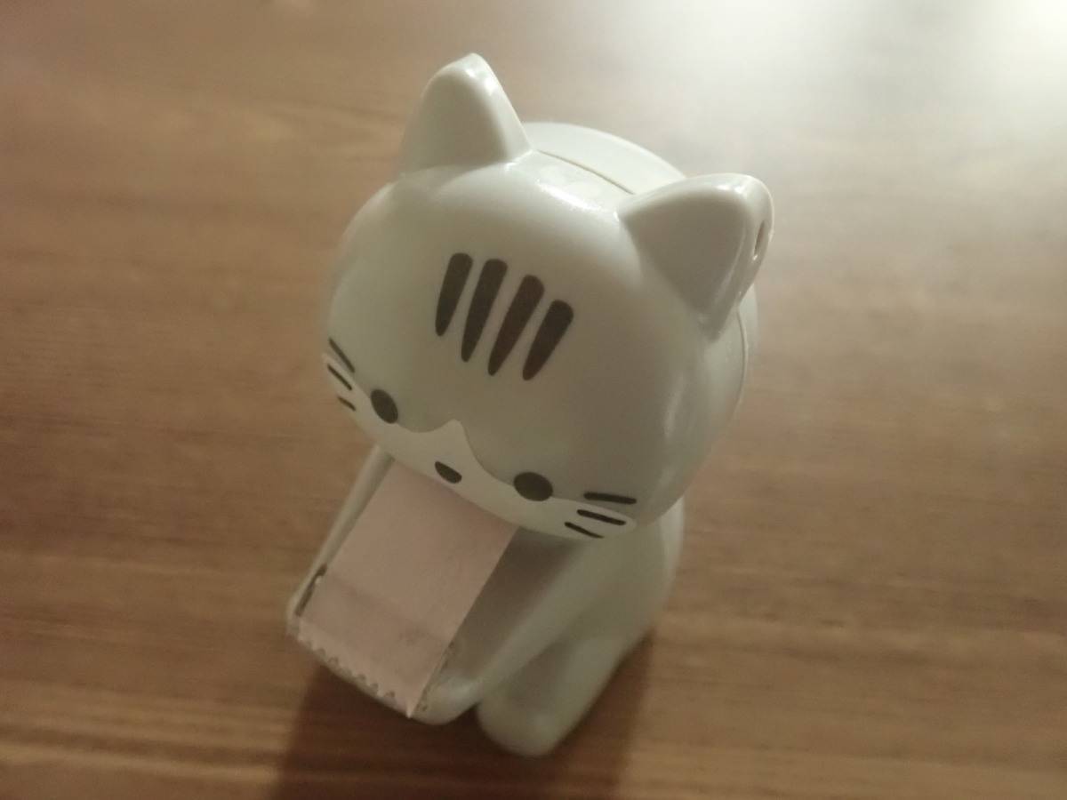 ダイソー：どうぶつマスキングテープカッター(犬/猫)