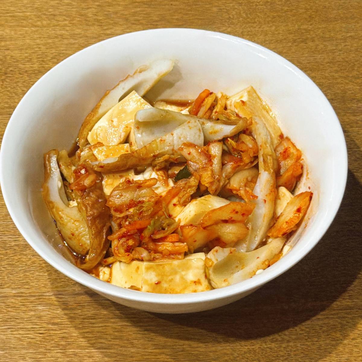 ニッスイ公式の「ピリ辛ちくわ豆腐」のレシピ