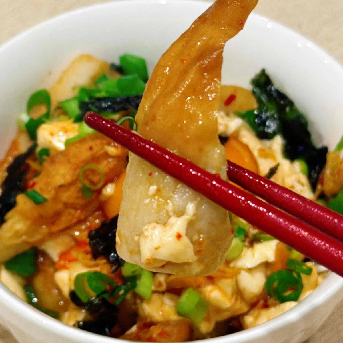 ニッスイ公式の「ピリ辛ちくわ豆腐」のレシピ
