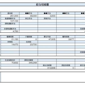 【リアル給与明細】サービス業。給料が業務に見合わない……。副業で月5万円稼げますか？