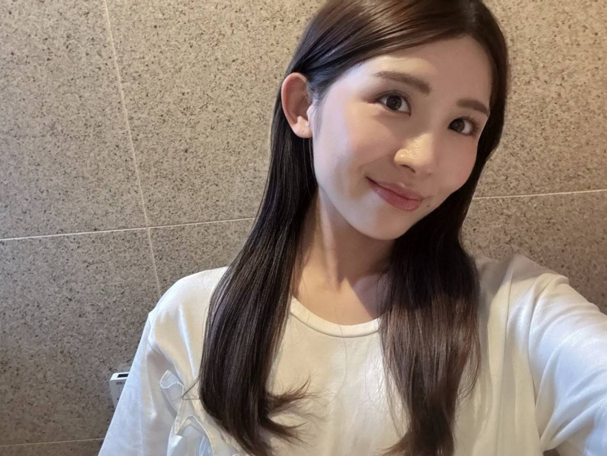 YOLU カームナイトリペアブースターヘアミストを使ったあと