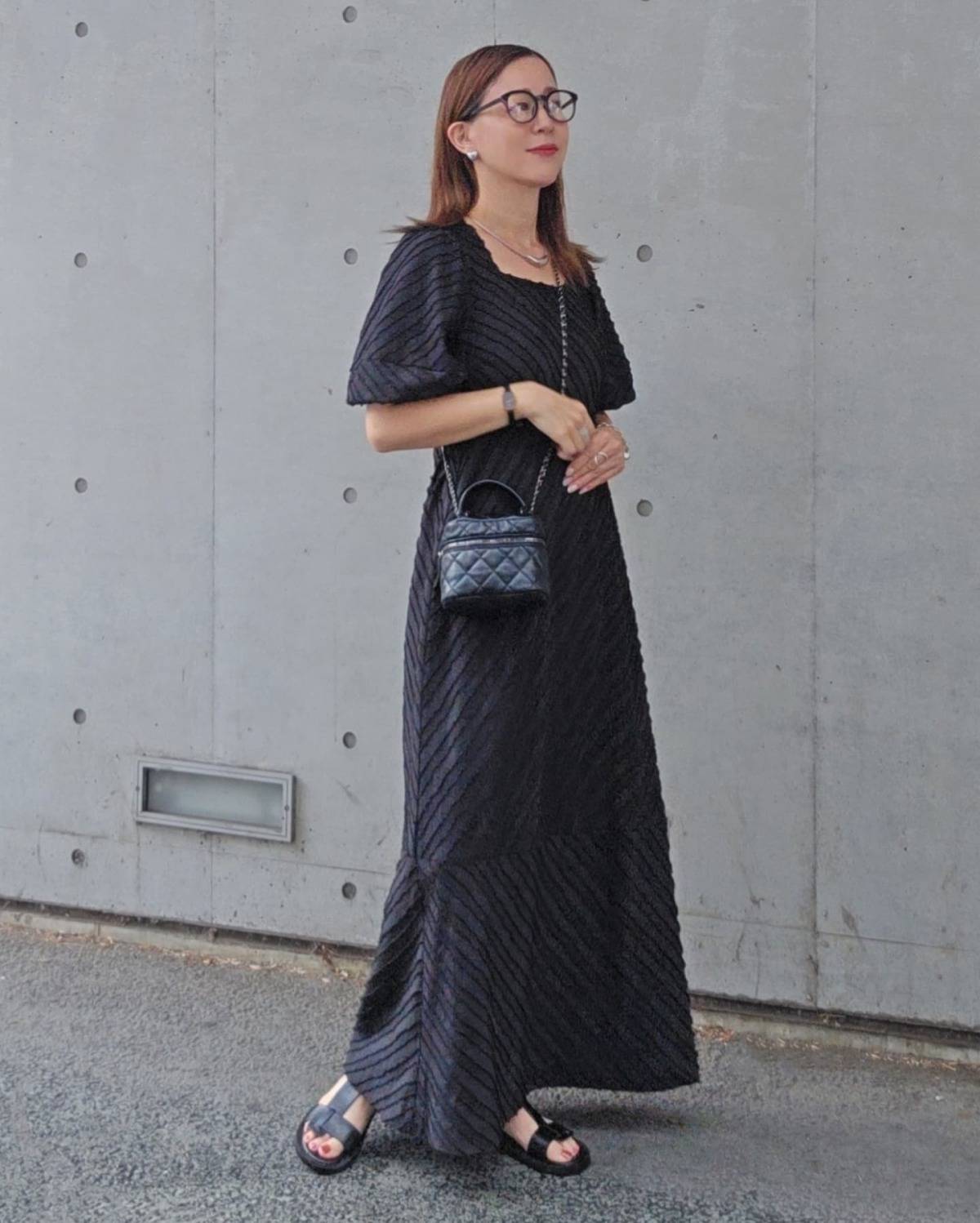 パフスリーブ×ティアードデザインが◎