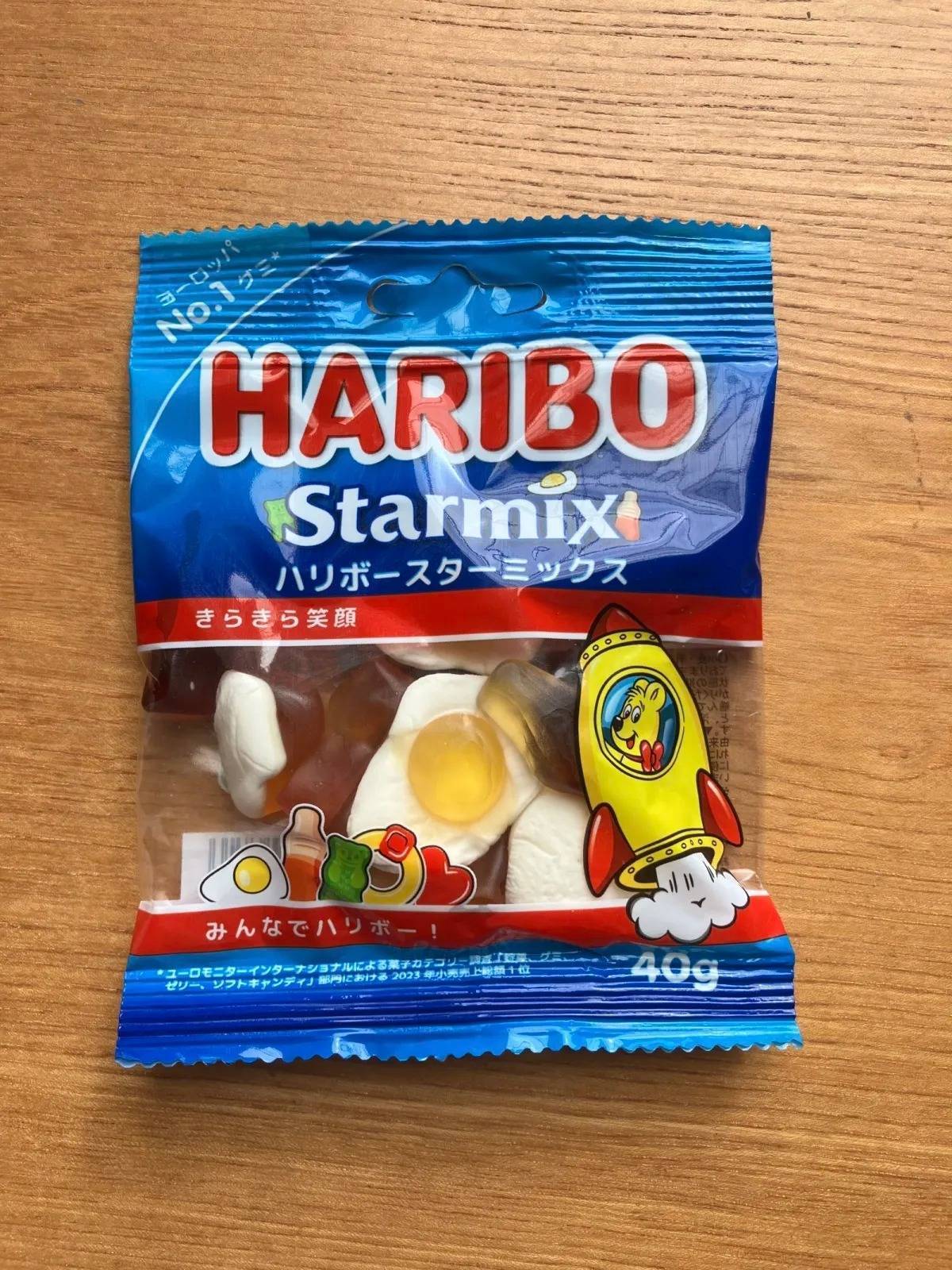 ダイソー：ハリボー スターミックス 40g