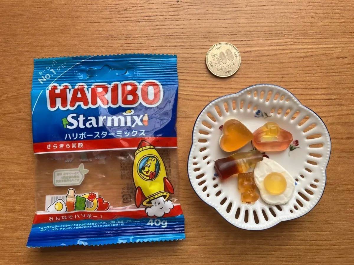 ダイソー：ハリボー スターミックス 40g