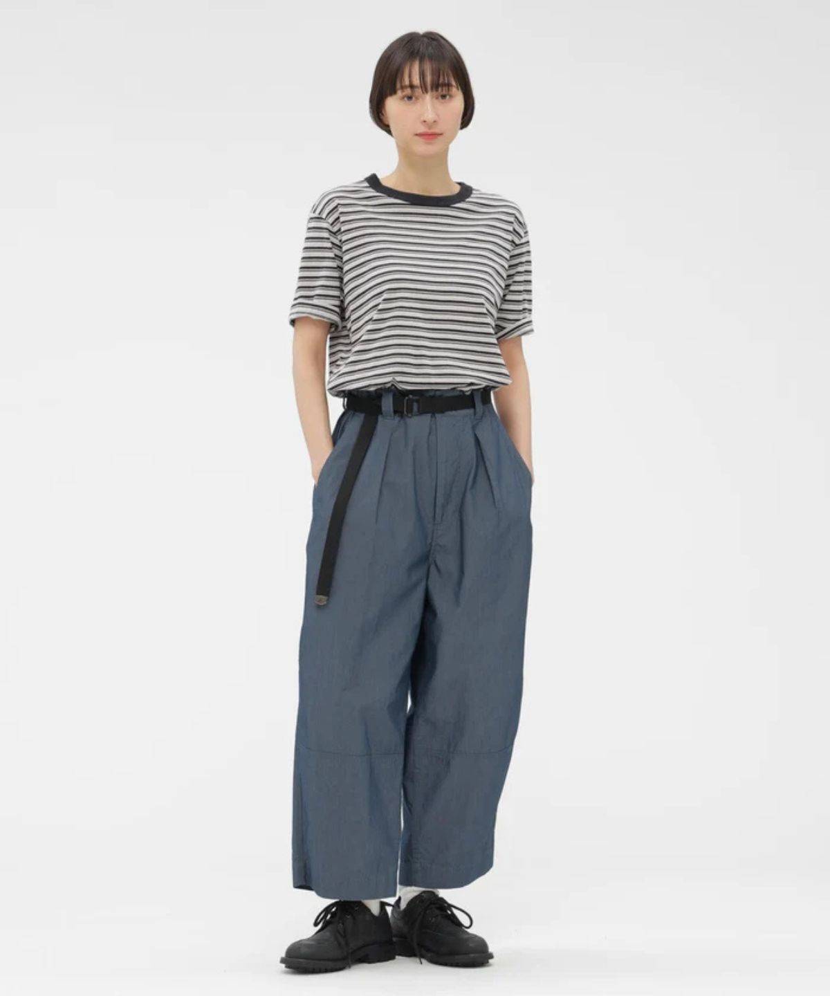 MHL. SUPERLIGHT COTTON NYLON TROUSERS
