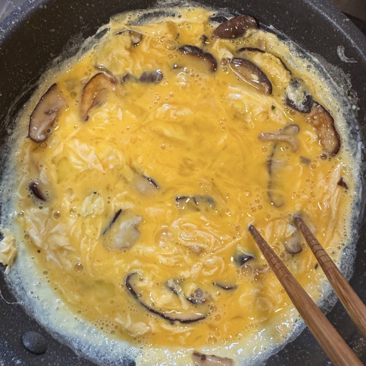 いちまさ公式の「簡単!カニ玉風ご飯」のレシピ