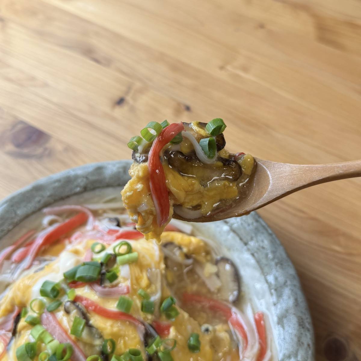 いちまさ公式の「簡単!カニ玉風ご飯」のレシピ