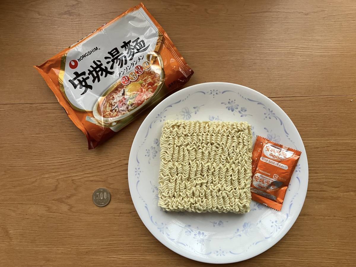 ダイソー：農心 安城湯麺 125g