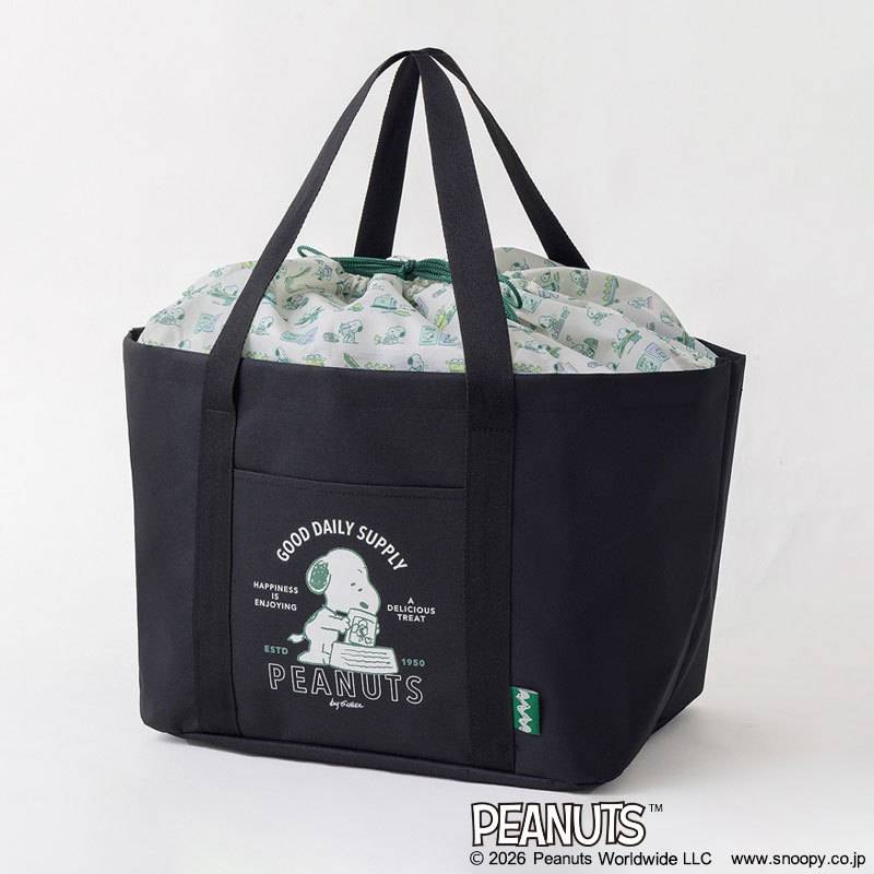 SNOOPY 超BIG！！ レジカゴサイズのトートバッグ BOOK