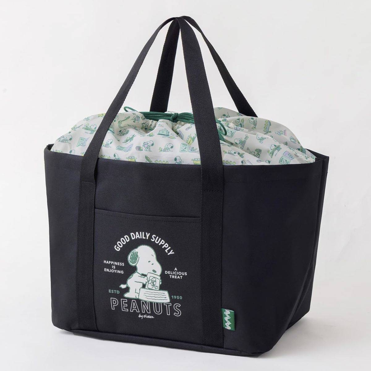 SNOOPY 超BIG！！ レジカゴサイズのトートバッグ BOOK