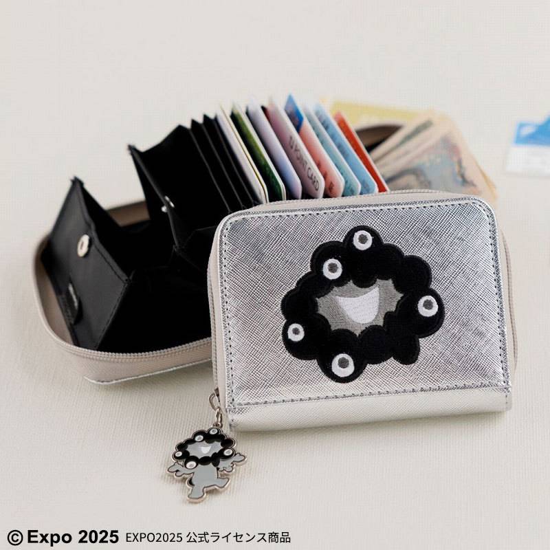 ミャクミャク ミニ財布BOOK SILVER ver.