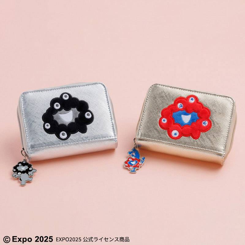 ミャクミャク ミニ財布BOOK SILVER ver.