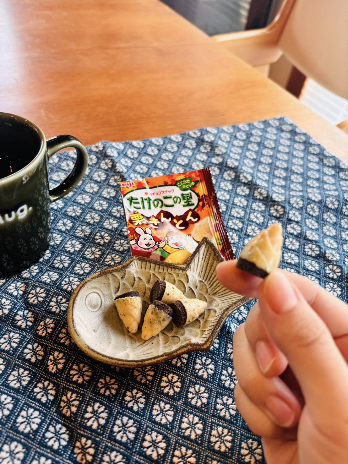 たけのこの里 栗きんとん味