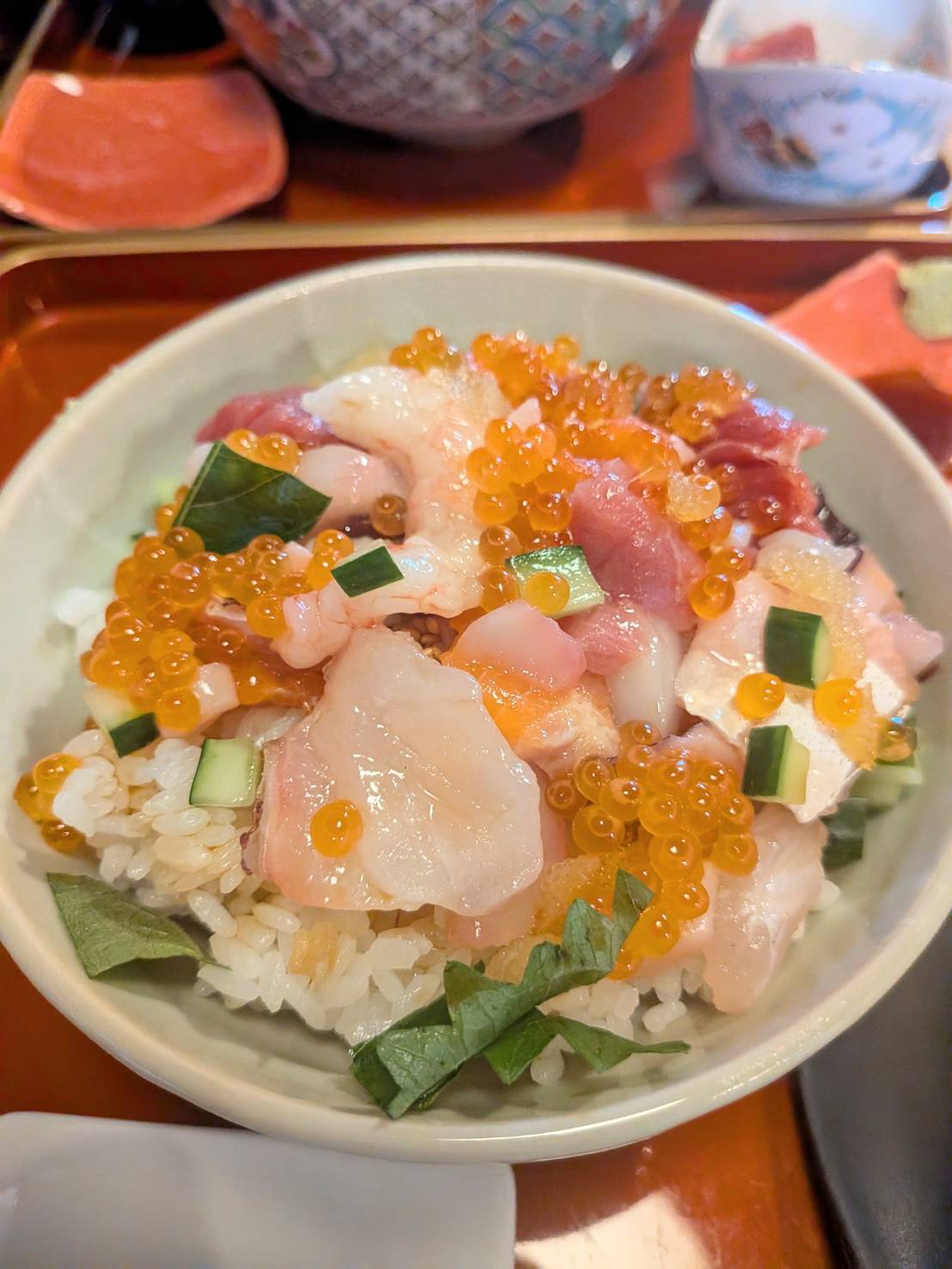 敦賀魚河岸 海鮮丼 うお吟の恵びす丼