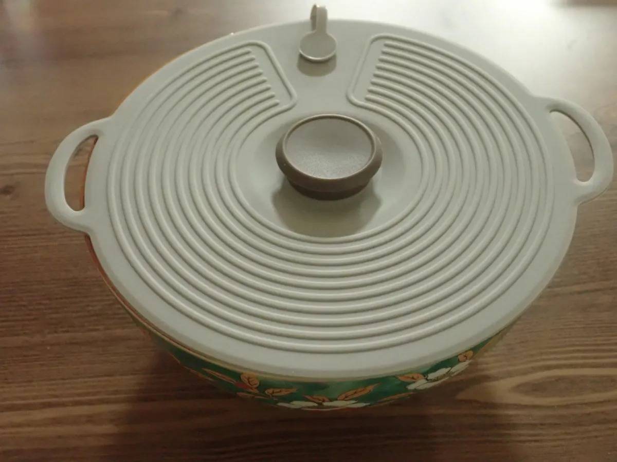 ダイソー：シリコーン鍋蓋(約15cm)