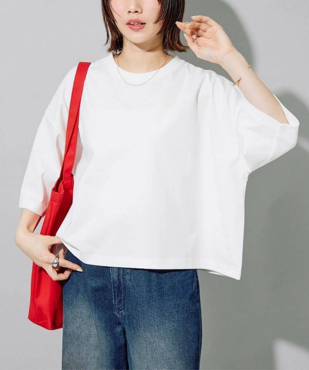 FREAK'S STORE STORATECH クロップド ワイド Tシャツ