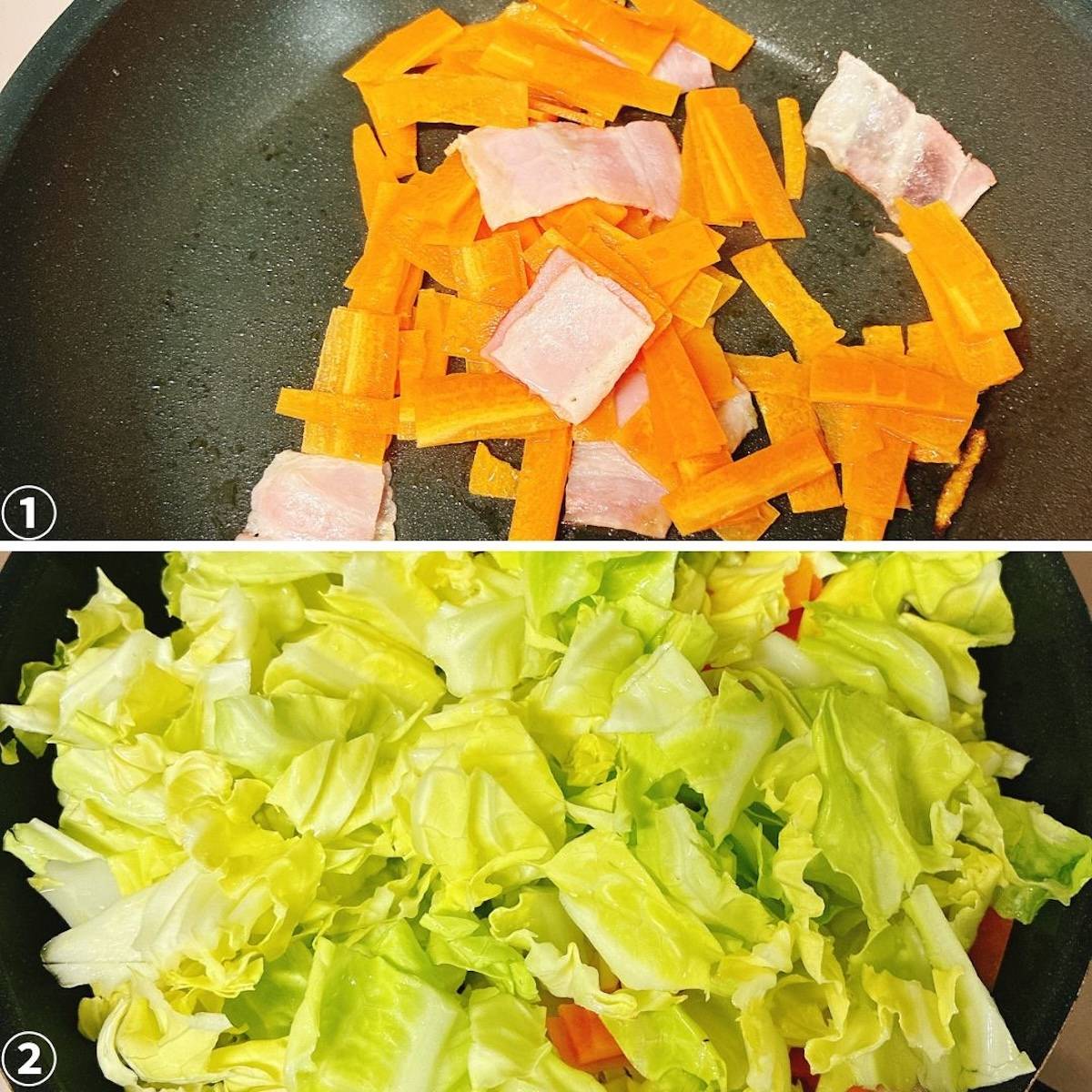 ふじっ子公式の「ふじっ子野菜炒め」のレシピ