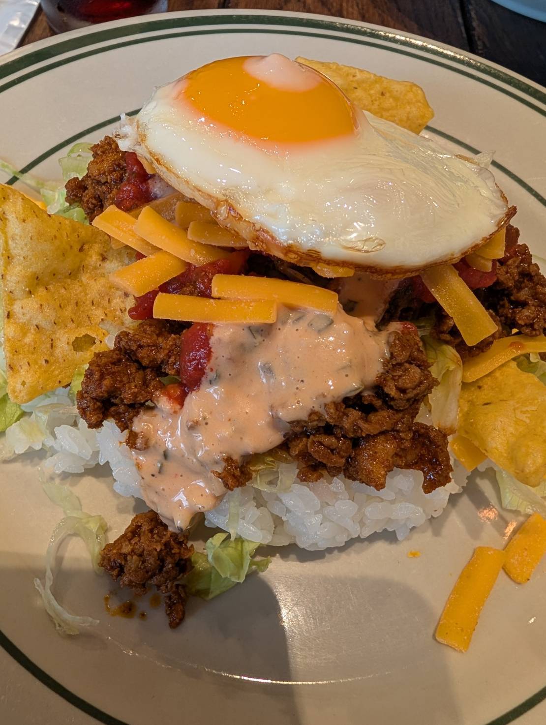 Hawaiian Restaurant ALOHABABYのタコライス