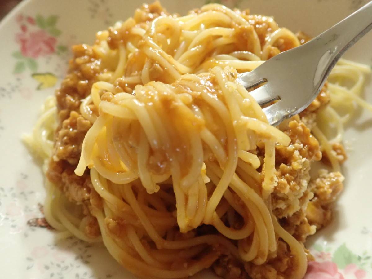 ダイソー：パスタを美味しく食べるフォーク
