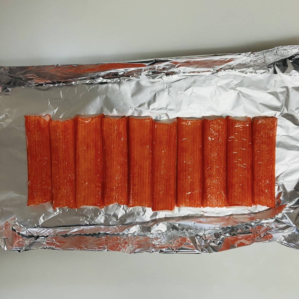 いちまさ公式の「カニかまの贅沢パン粉焼き」のレシピ