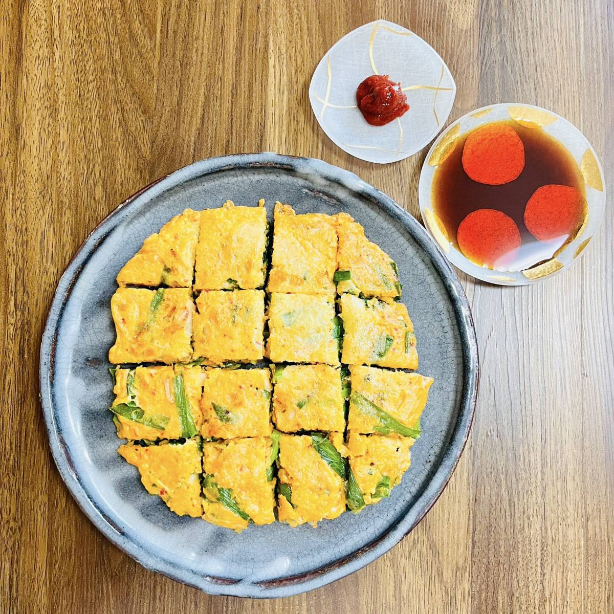 JAグループ公式の「もっちり美味！じゃがいもとキムチのにらチヂミ♪」のレシピ