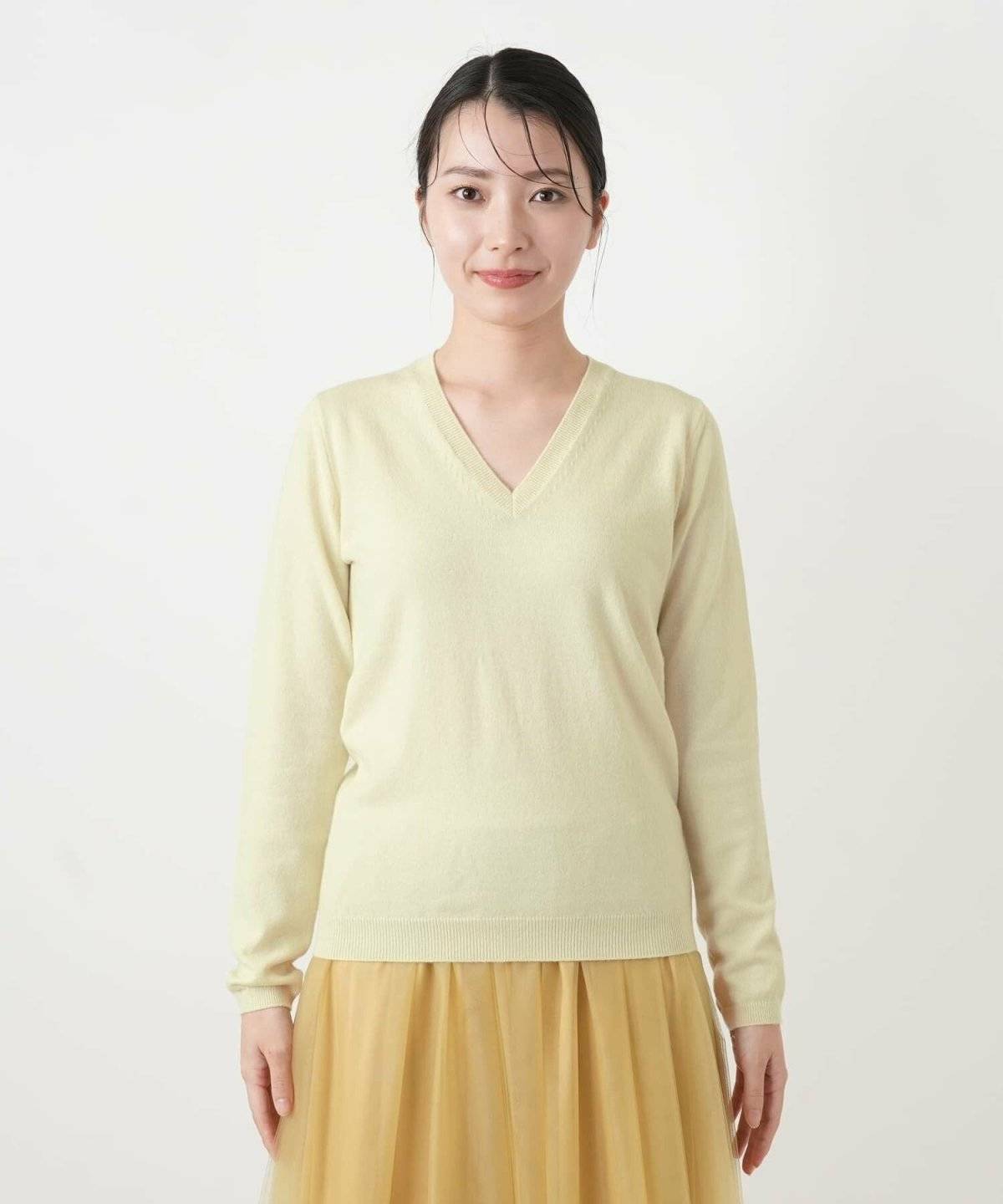 Cruciani カシミヤVネックニット