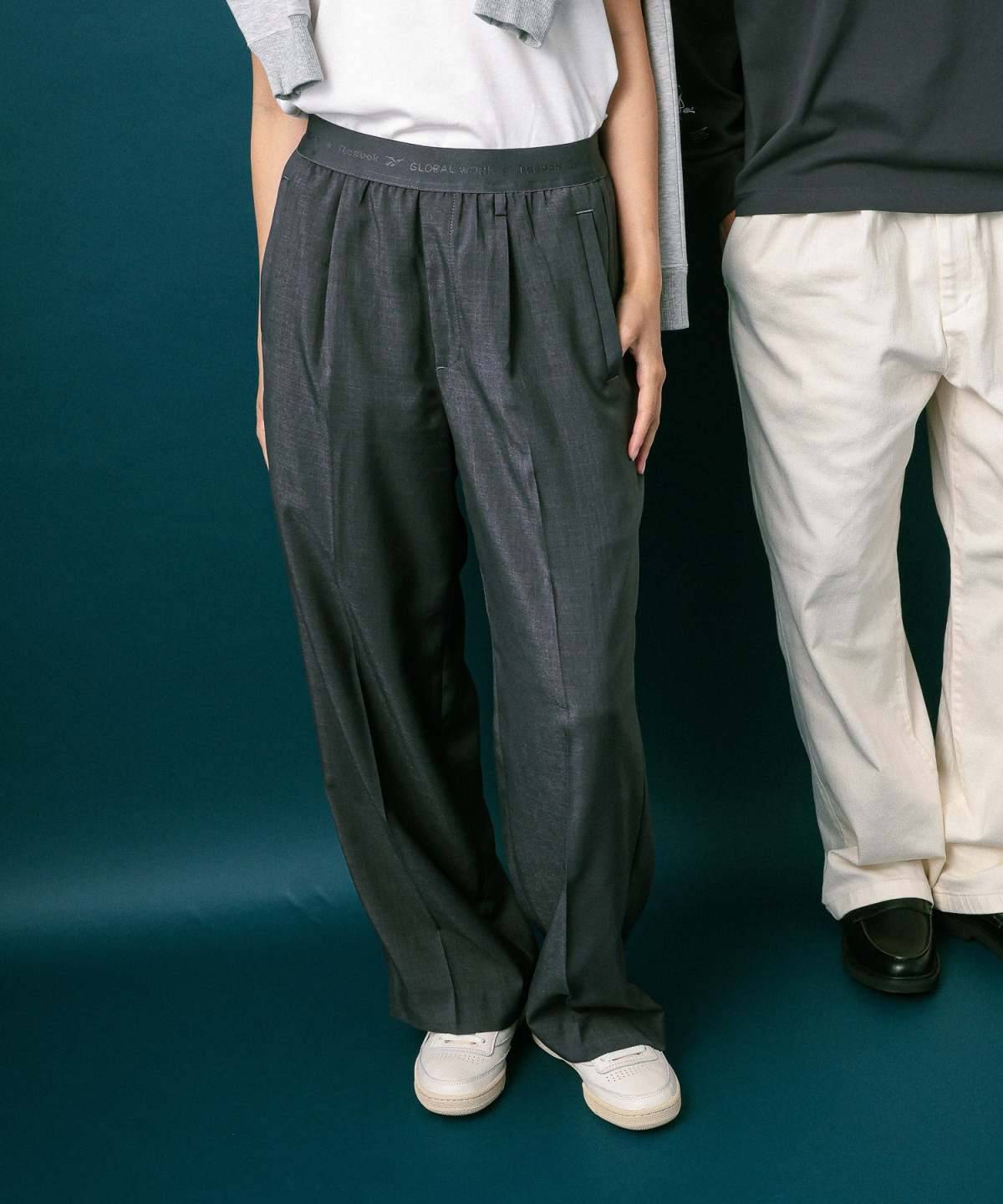 GLOBAL WORKｘReebok / ワイドスラックス