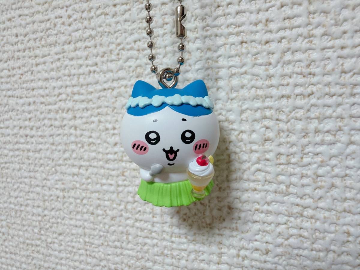 フルーツパフェを持つハチワレ