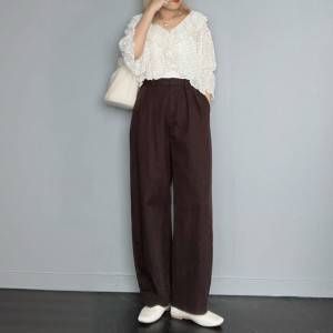 【2026年9月】こんなに違うんだ……。細く見えるパンツコーデ5選