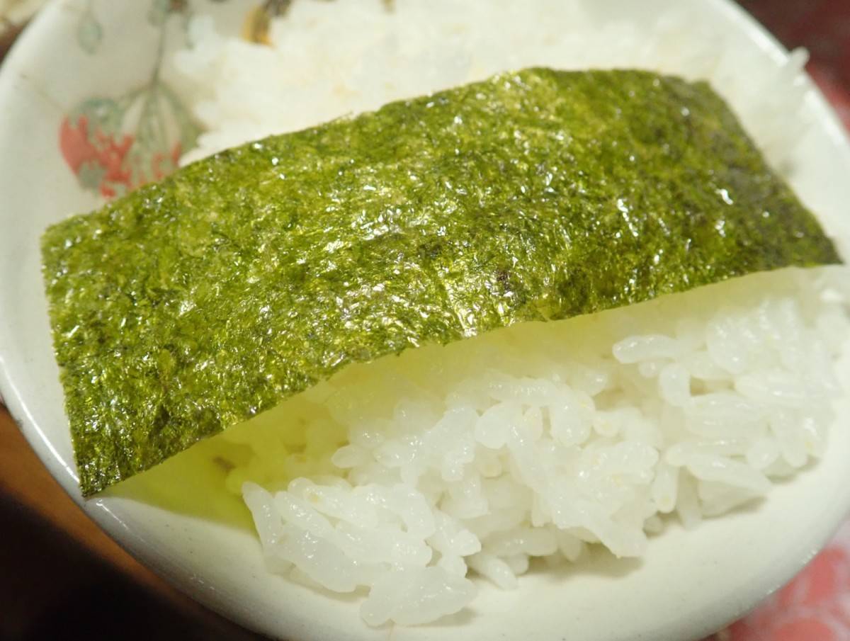 ダイソー：ニコニコのり 味のり 6束
