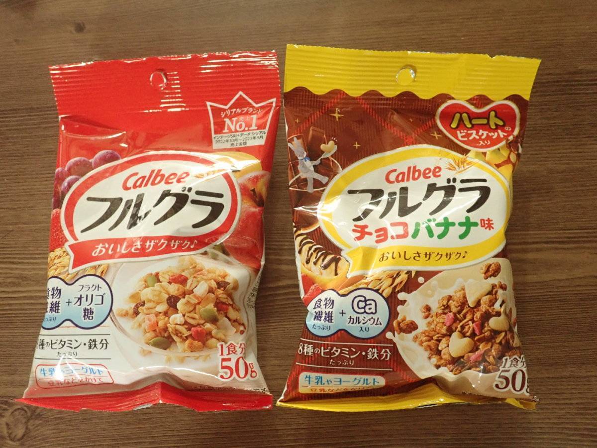ダイソー：カルビー フルグラ 50g