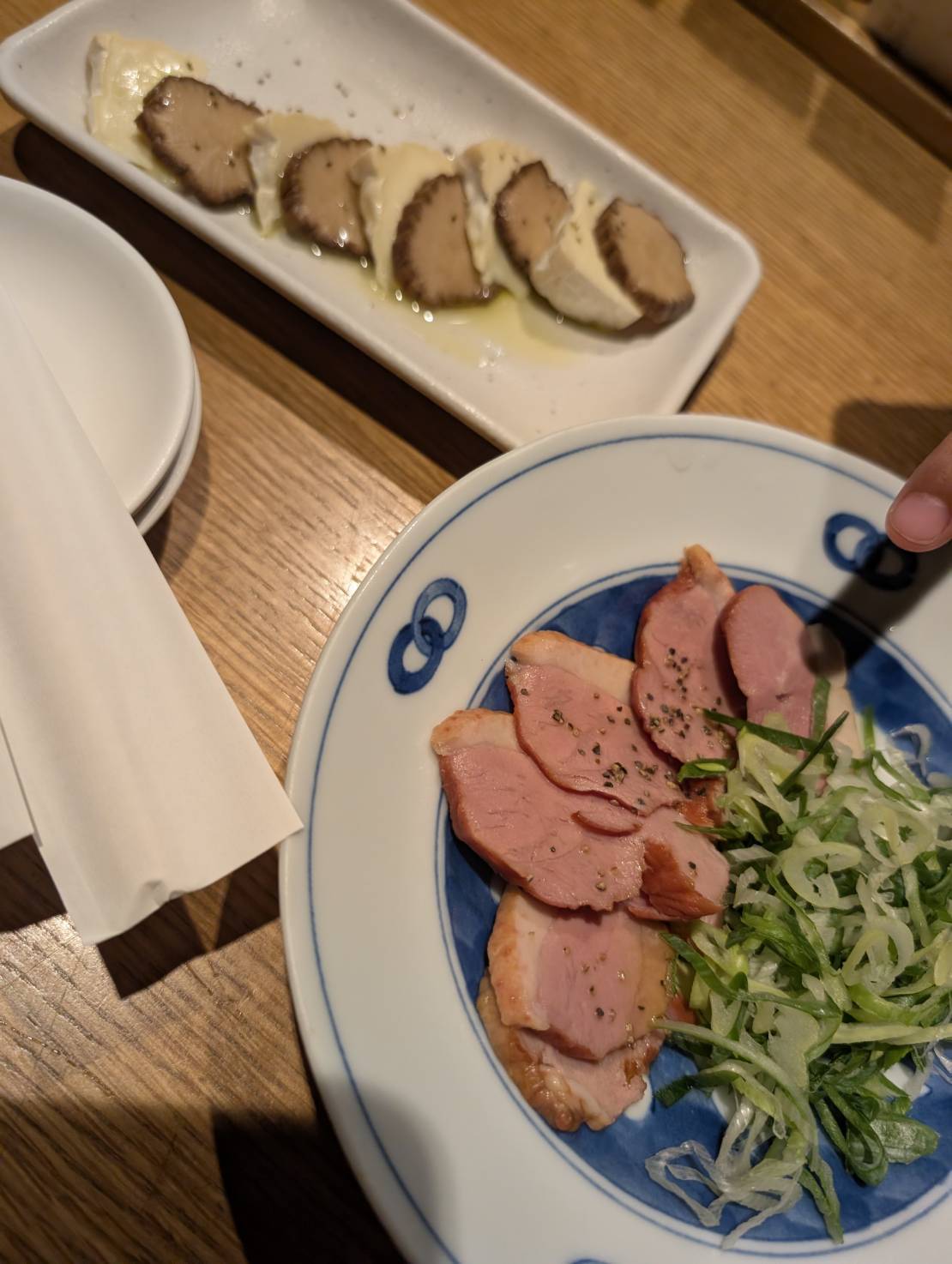 江戸切り 助六そば ぬる燗佐藤 料理