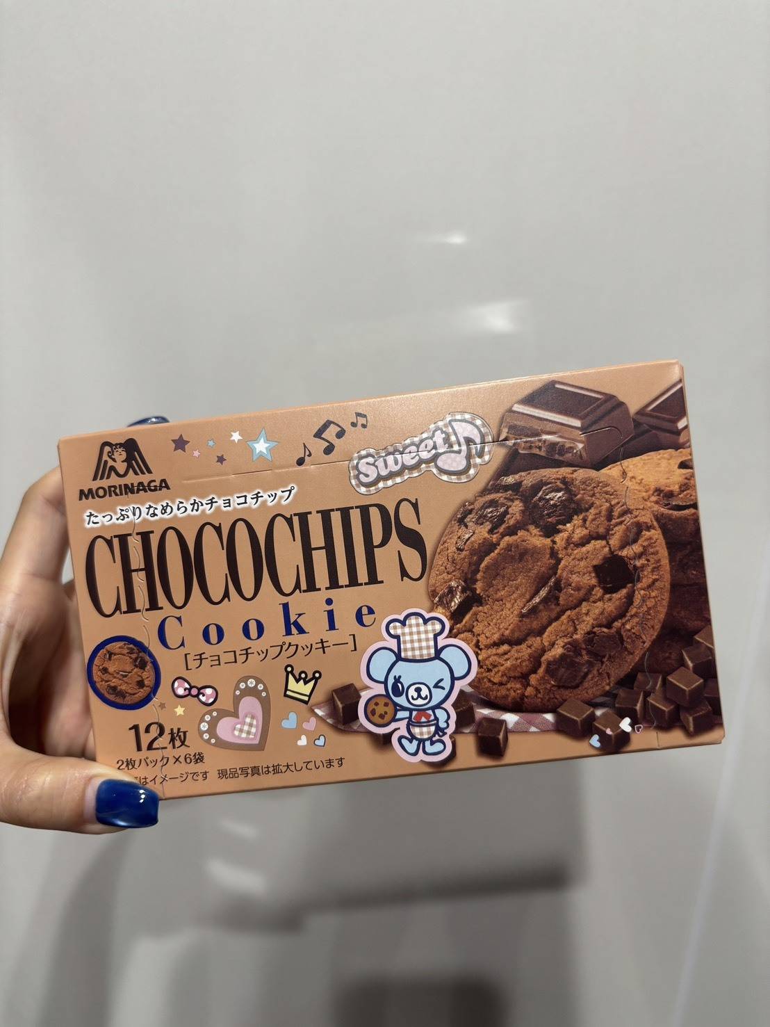 pom ponette juniorコラボのチョコチップクッキー