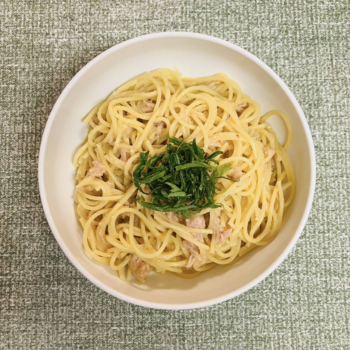 マ・マー公式の「混ぜるだけで簡単♪ツナのかまたまパスタ」のレシピ