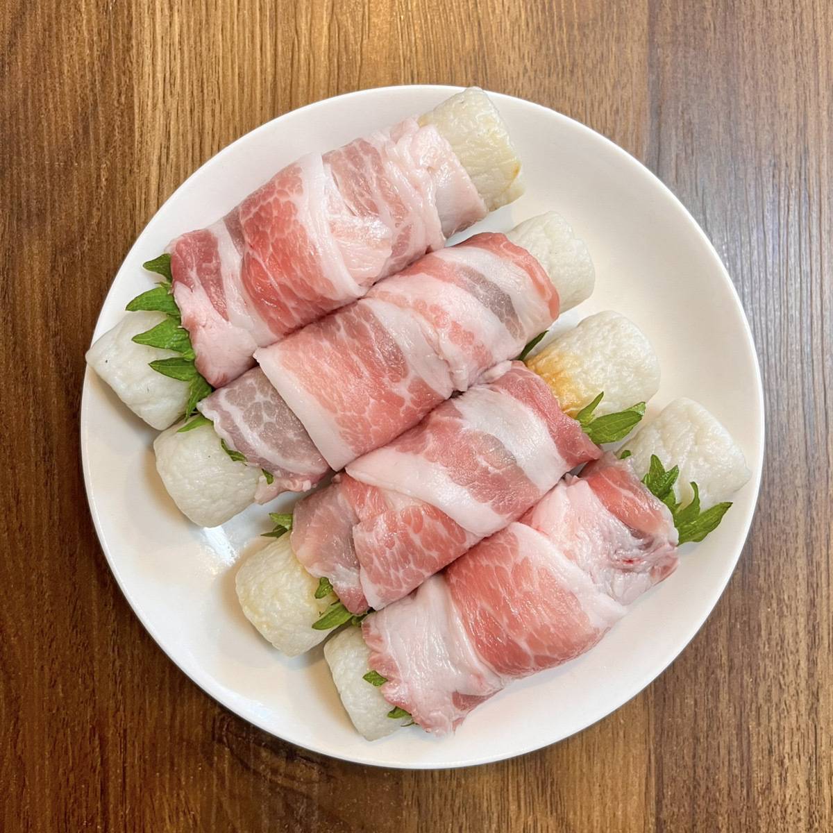 ニッスイ公式の「肉巻き活ちくわの照り焼き」のレシピ