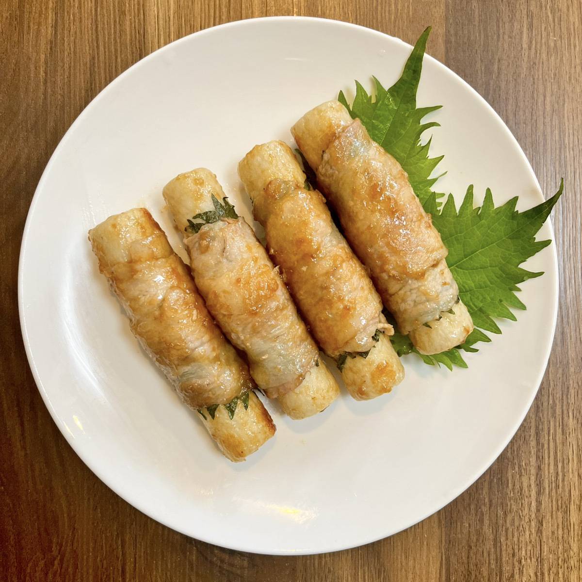 ニッスイ公式の「肉巻き活ちくわの照り焼き」のレシピ
