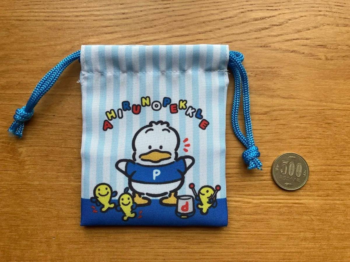 セリア：サンリオキャラクターズ プチ巾着