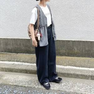 【2026年9月】こんな着方があったとは。大人可愛いワイドパンツコーデ5選