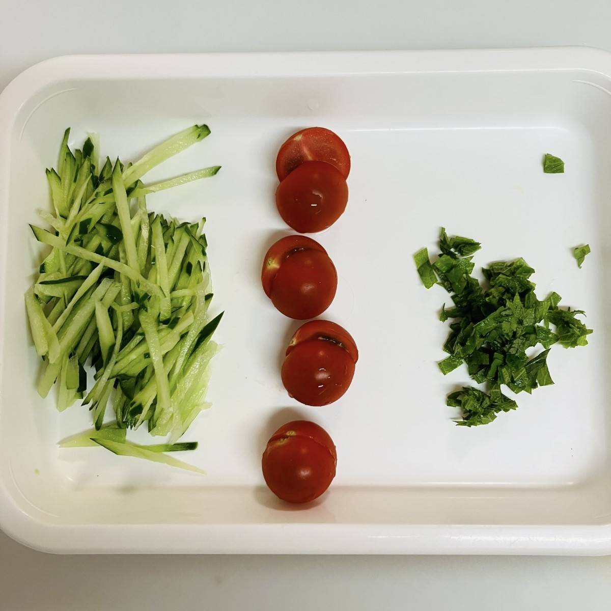 JAグループ公式の「お家にある野菜で♡サラダスパゲティ」のレシピ