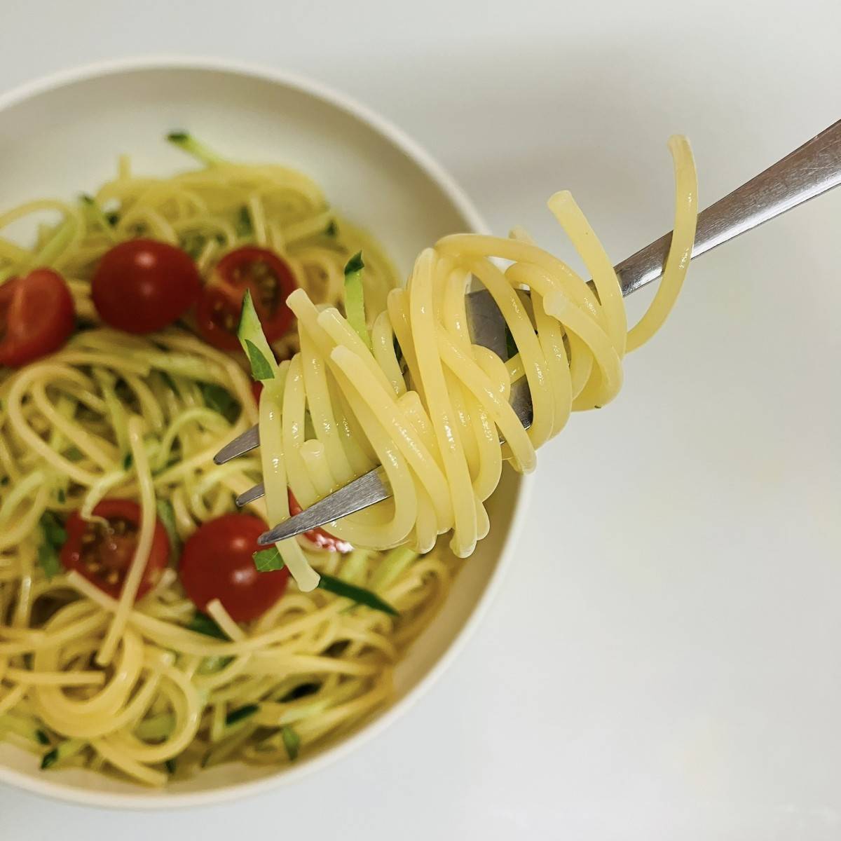 JAグループ公式の「お家にある野菜で♡サラダスパゲティ」のレシピ