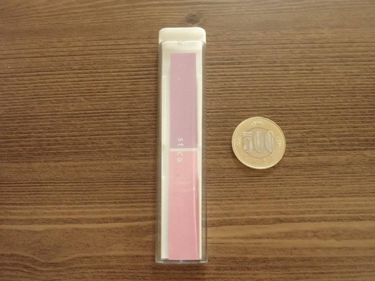 ダイソー：スティック型付箋ケース(ワイド)